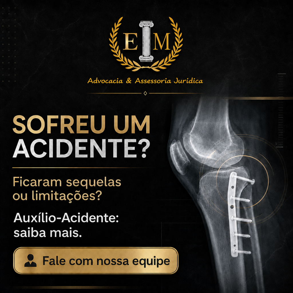 Sofreu um acidente e ficaram sequelas ou limitações